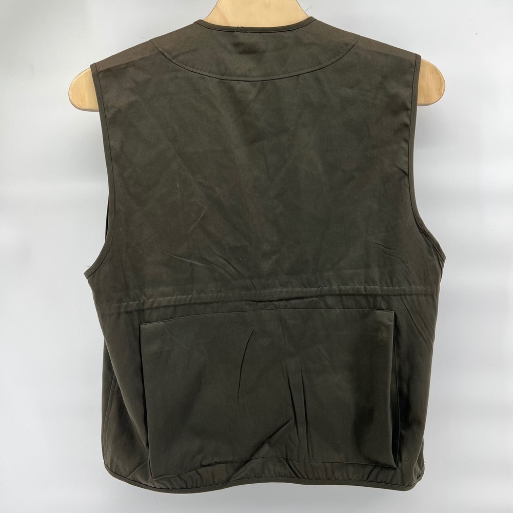 Armi & Bagagli by Stavolo Mens Hunting Fishing Safari Vest Olive Green Cotton XL - Picture 11 of 11